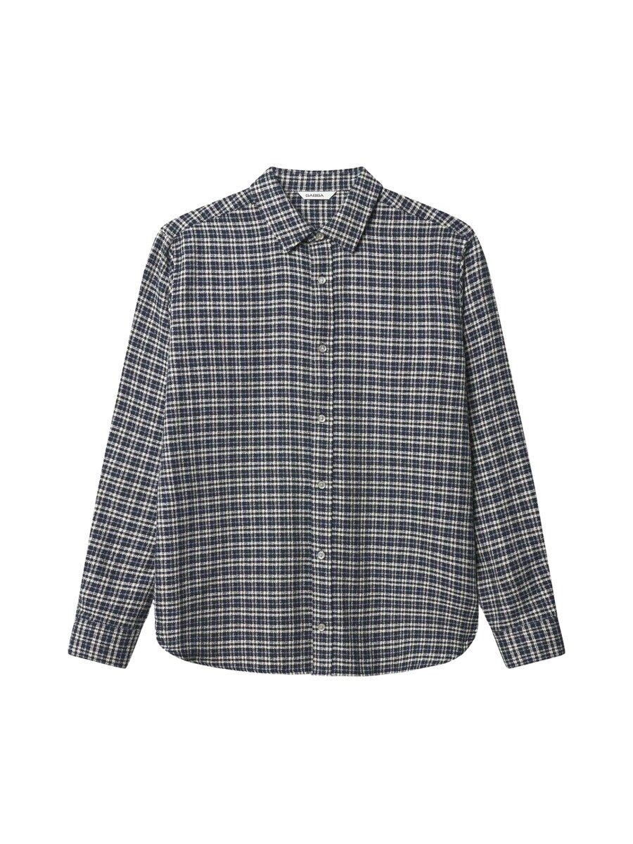 

Рубашка на пуговицах классического кроя GABBA Sven, Mottled Blue