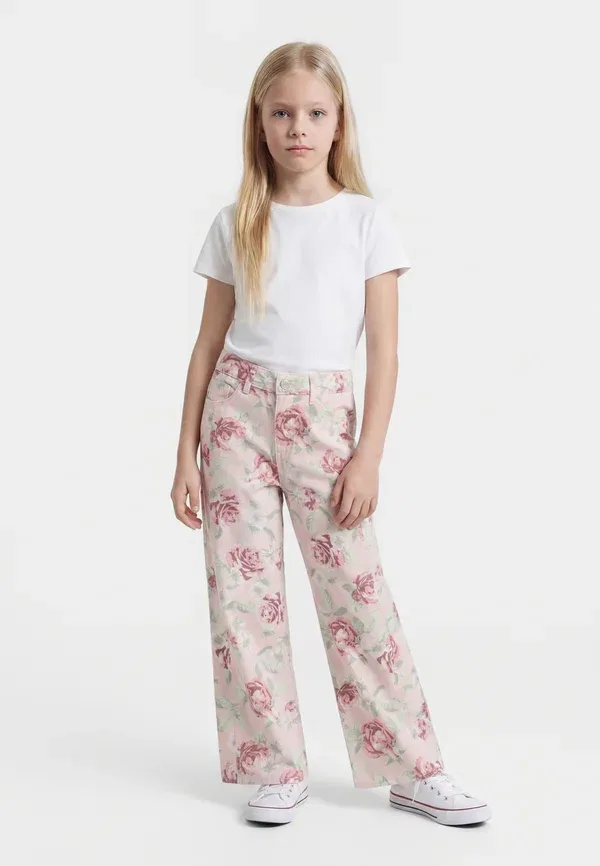 Брюки тканые твил Vega Trousers Lindex, светло-розовый