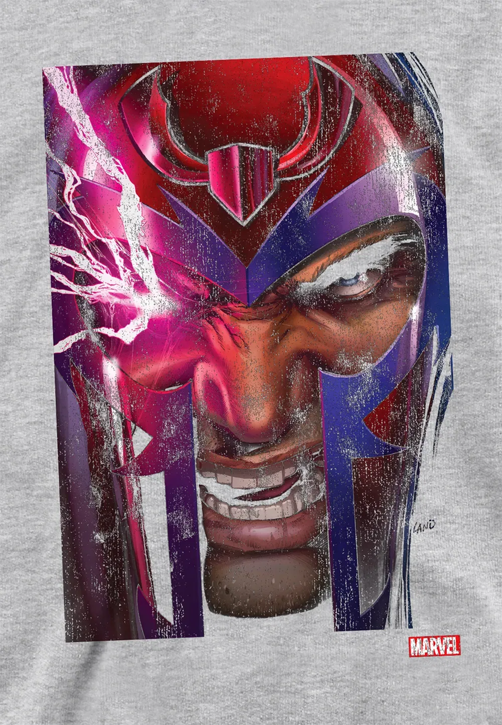 Детская худи Marvel X-Men Magneto, Marvel, серый — фото 2