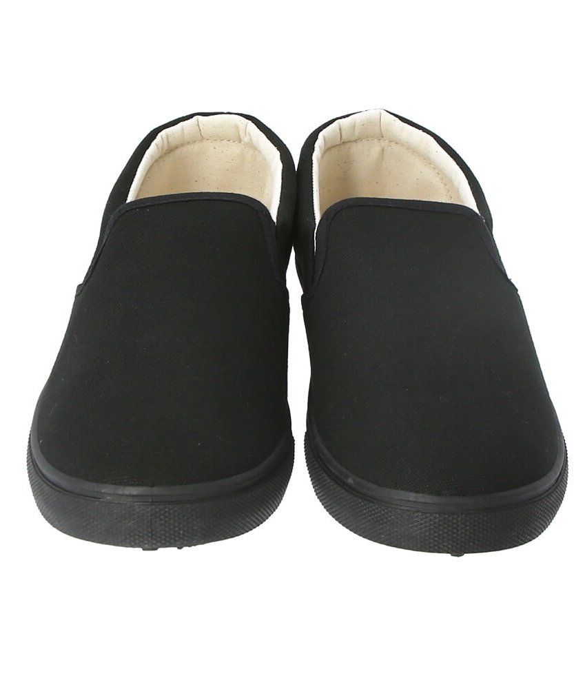 Мужские слипоны BACKYARD FAMILY, ALL BLACK — фото 2
