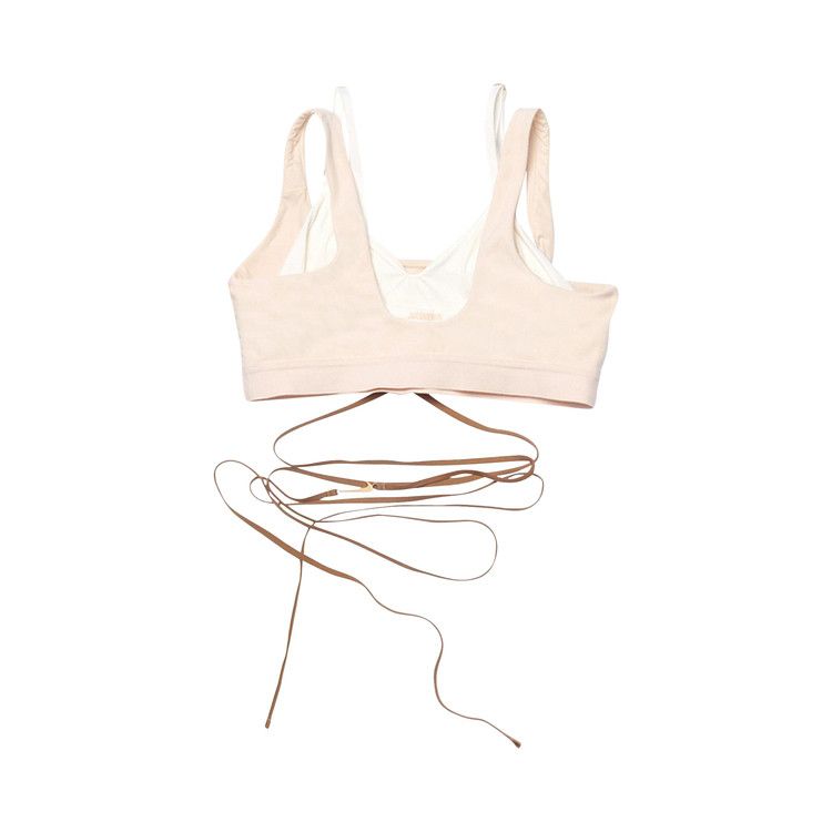 Топ Nike x Jacquemus La Brassière, Off White — фото 2