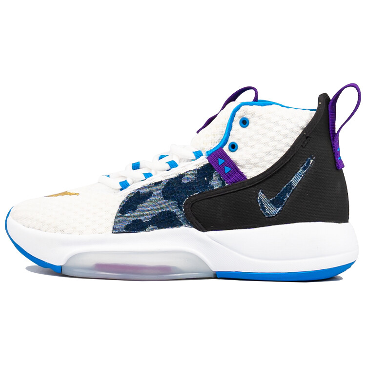 

Баскетбольные кроссовки Zoom Rize 1 унисекс средней высоты, черные/золотые Nike