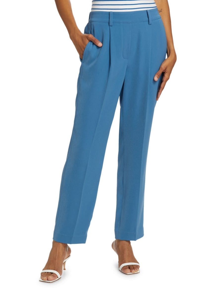 

Прямые брюки Willow Elie Tahari, цвет Blue Arch