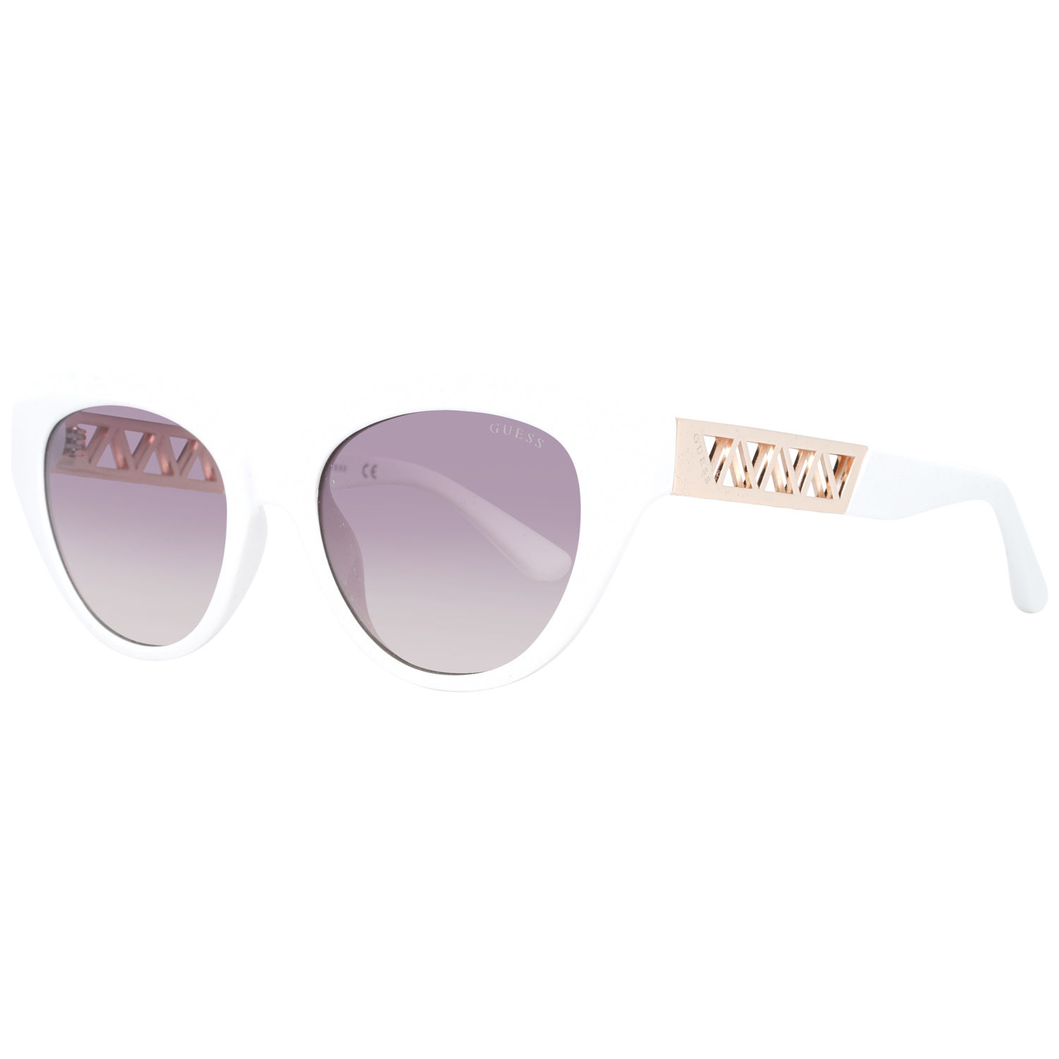

Белые женские солнцезащитные очки GUESS