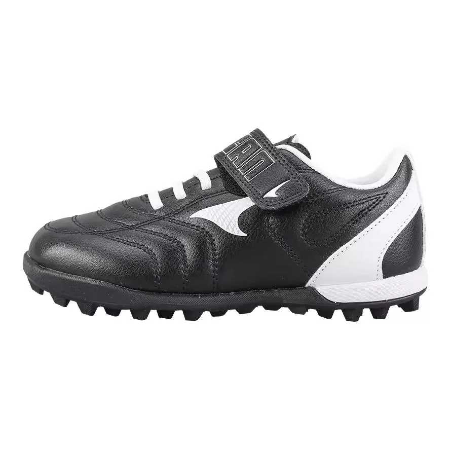 UCAN Удобные детские футбольные бутсы Low top Black с противоскользящей и износостойкой подошвой — фото 3