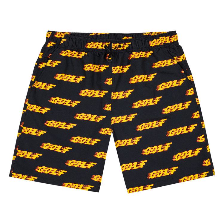 

Шорты GOLF WANG Inferno Logo Water Shorts, Black