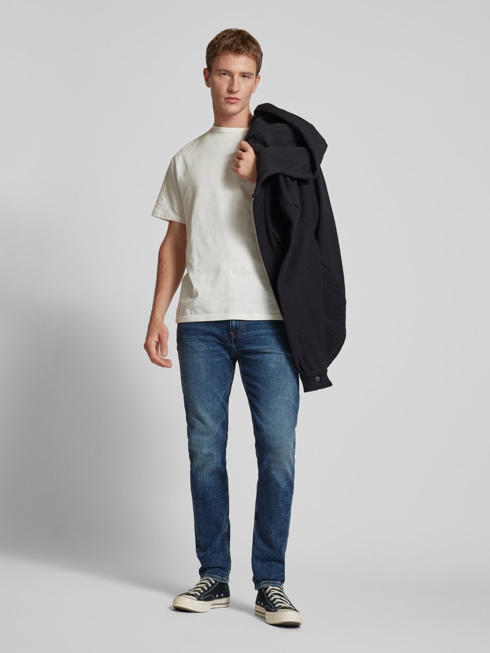 

Джинсы облегающего кроя с пятью карманами, модель «HATCH» Pepe Jeans