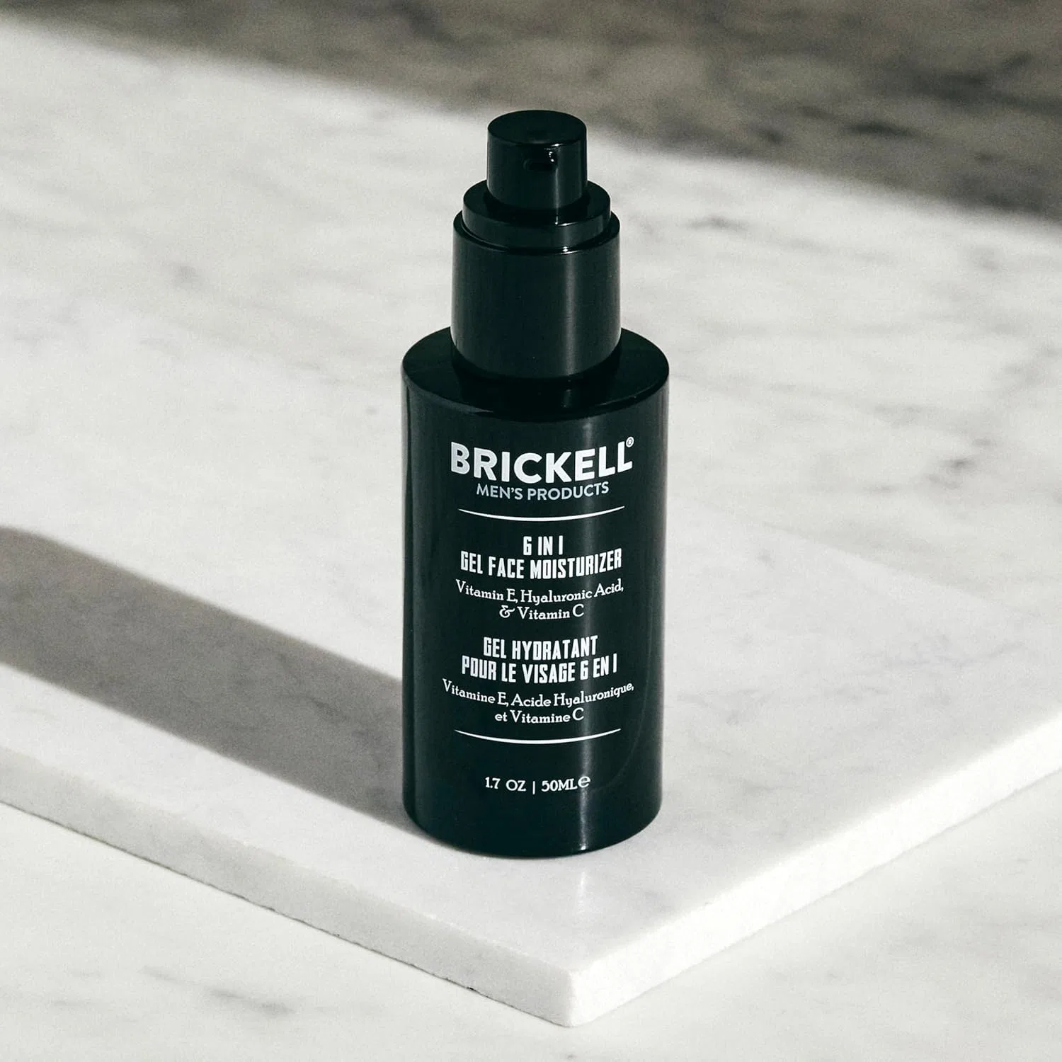 Мужской гель-увлажнитель для лица «6-in-1 Gel Face Moisturiser» от Brickell Men's, 50 мл Brickell Men'S Products — фото 4