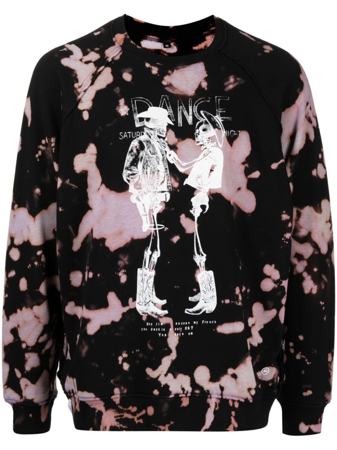 

Stain Shade толстовка с принтом из коллаборации с Hiroshi Fujiwara, черный