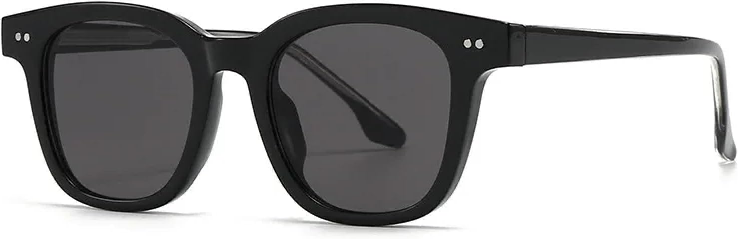 

Роскошные солнцезащитные очки с заклепками для женщин и мужчин, в популярном винтажном панк-стиле, для активного отдыха и вождения, с защитой от УФ-излучения UV400 TVTBBVV, Black Black