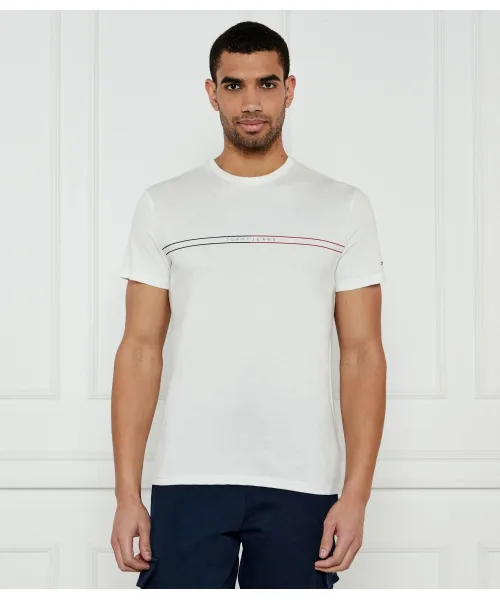 

Футболка Slim fit Tommy Jeans, белый