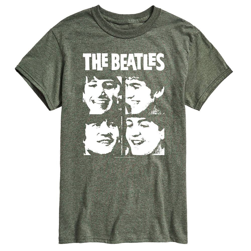 

Мужская футболка с сеткой для лица The Beatles Licensed Character, зеленый