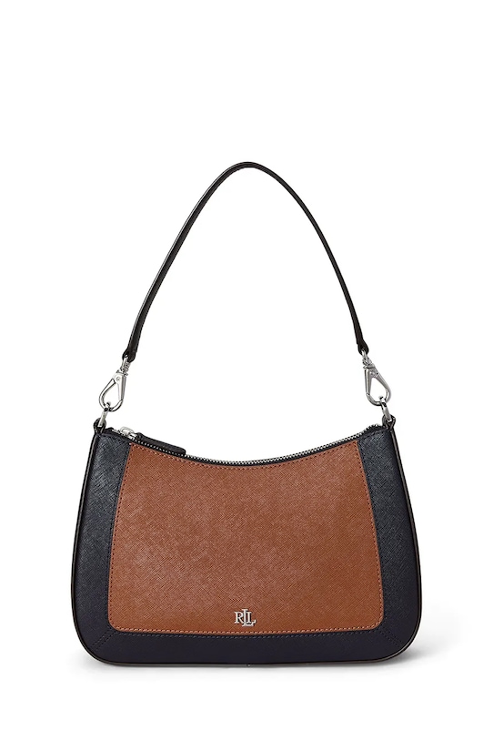 

Кожаная сумка Lauren Ralph Lauren, коричневый