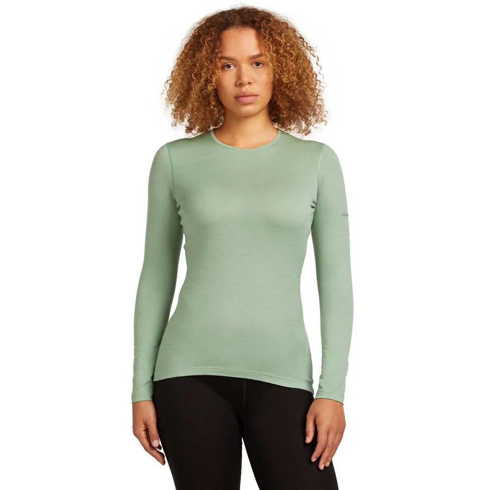 

Базовый слой с длинным рукавом Icebreaker Merino 200 Oasis Crewe, зеленый