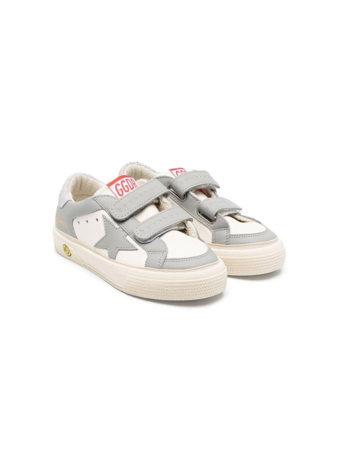 

Кеды с нашивками Golden Goose Kids, белый