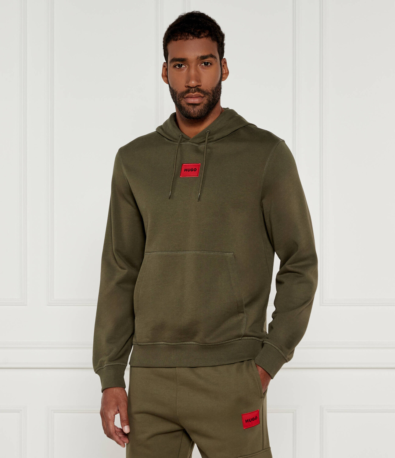 

Толстовка HUGO Daratschi Regular Fit, цвет cachi