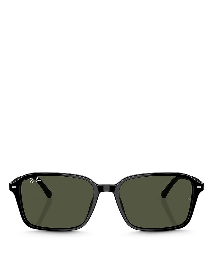 

Солнцезащитные очки Raimond Square, 58 мм Ray-Ban, черный