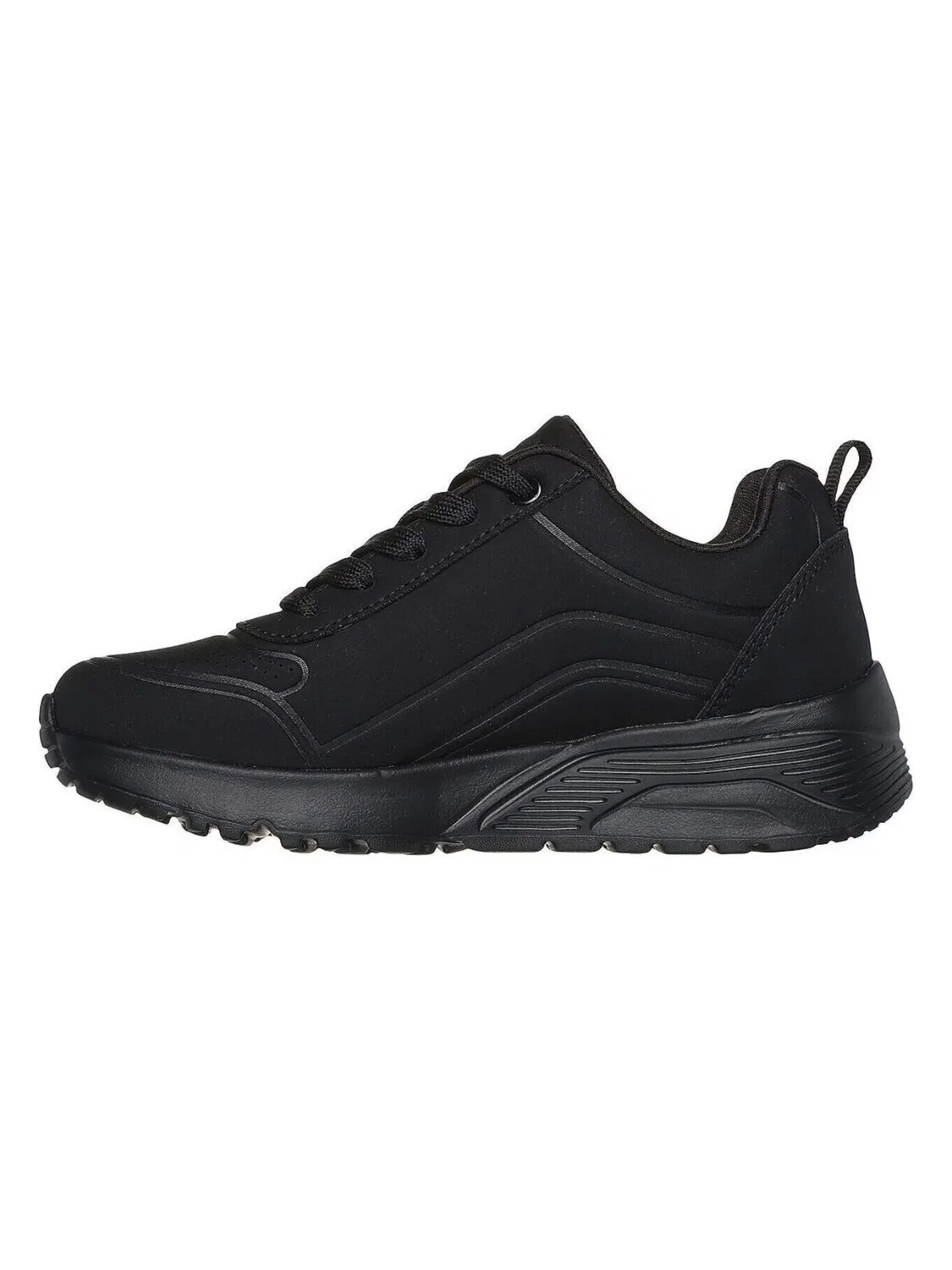 Спортивные кроссовки SKECHERS Skechers Uno Lite - Easy Zip черного цвета — фото 3