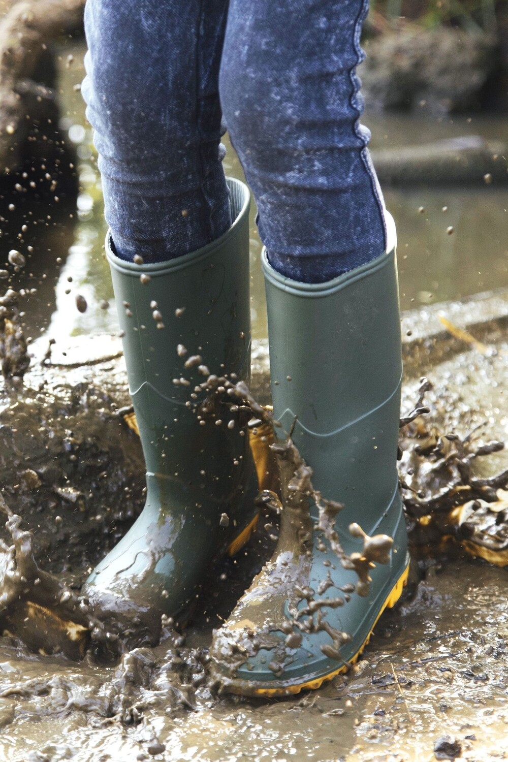 

Классические резиновые сапоги Muddy Puddles, зеленый