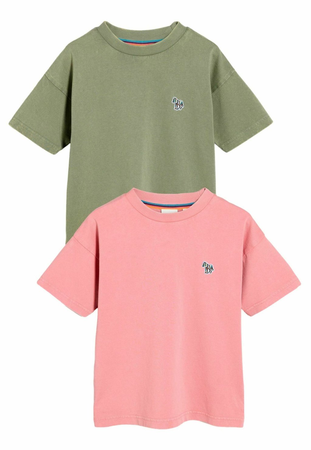 

Футболка с принтом REGULAR FIT Paul Smith Junior, фуксия
