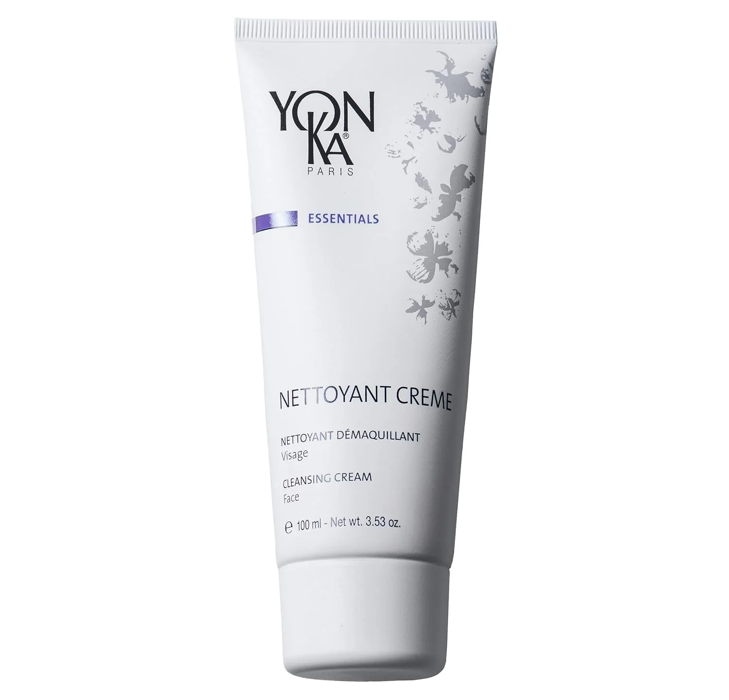 Средство для снятия макияжа Yonka — Nettoyant Creme, очищающий для снятия макияжа, удаляет загрязнения с успокаивающей мятой, 100 г