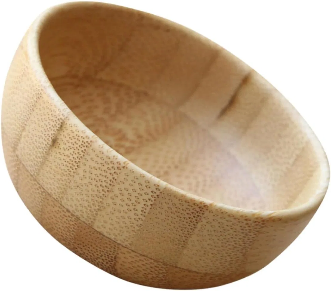Пиала для смешивания масок Bamboo Healvian, бежевая, 6.5x6.5x3 см