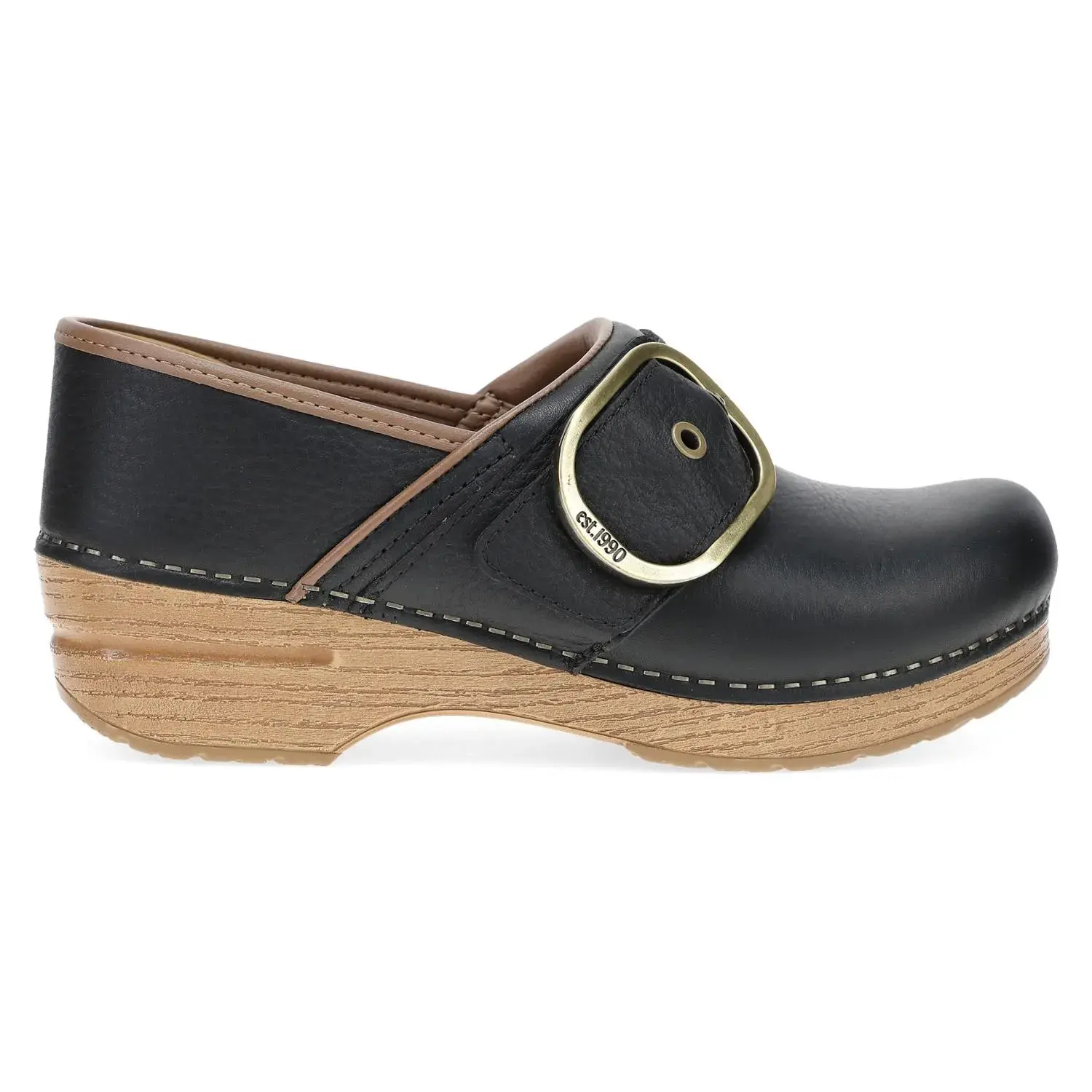 Pearson Clogs Женские Dansko, Black Tumbled