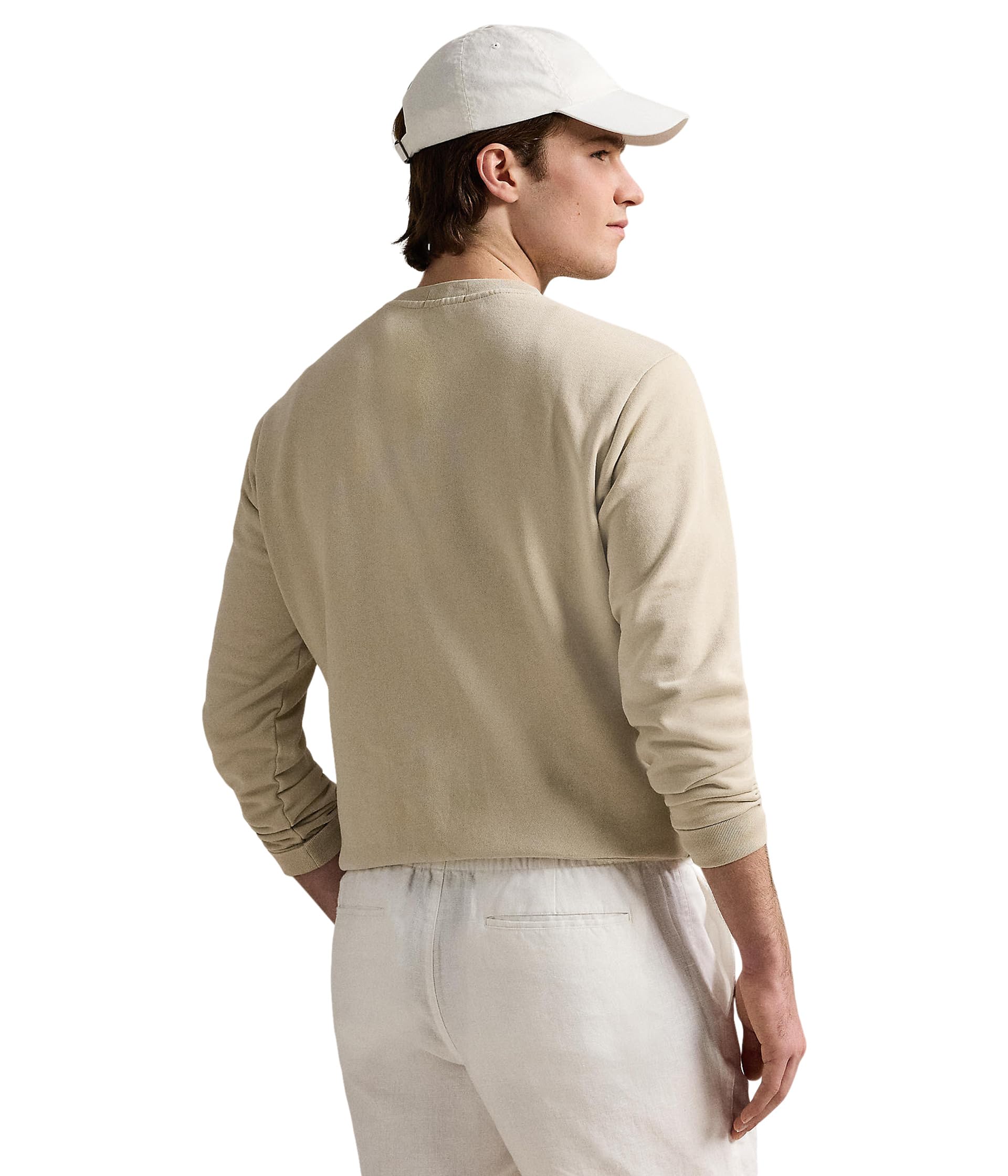 Толстовка Polo Ralph Lauren Loopback Fleece Stoneware Grey — фото 2