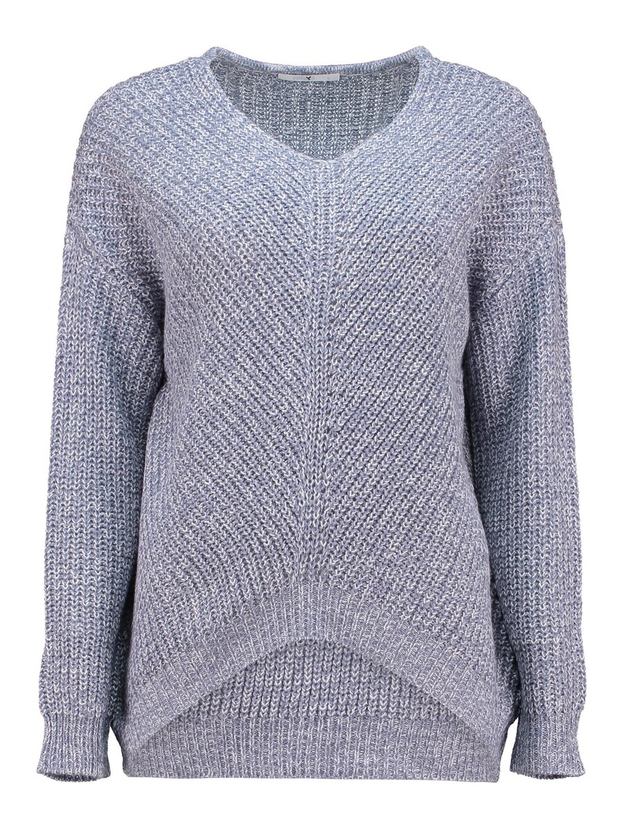 

Тонкий вязаный свитер Hailys Sweater Pi44pa, дымно-синий