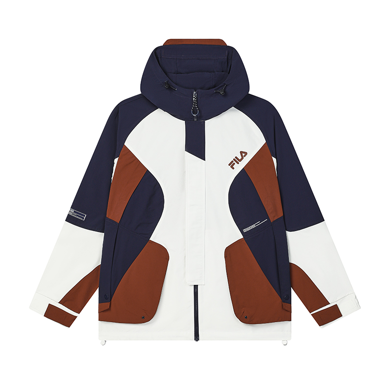 

FILA Куртка мужская терракотово-красная коричневая, Terracotta Red Brown
