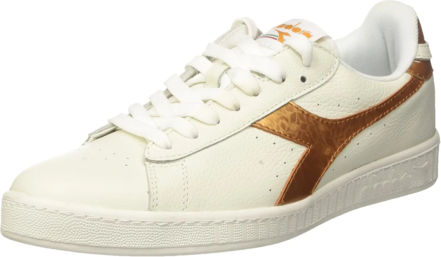 Кроссовки Diadora Unisex Game MetallicSneakers, белый