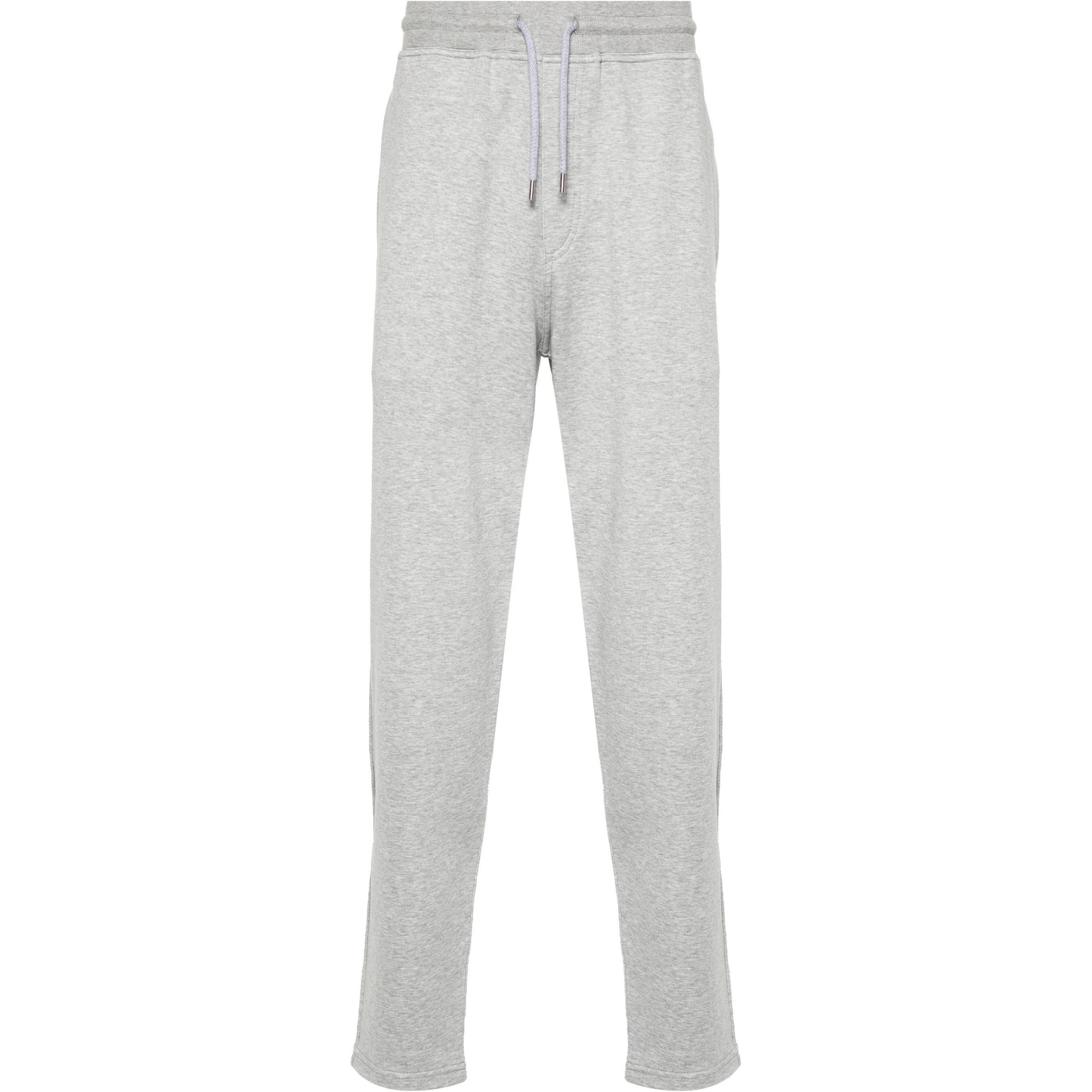 

Штаны прямого кроя с кулиской Brunello Cucinelli, серый