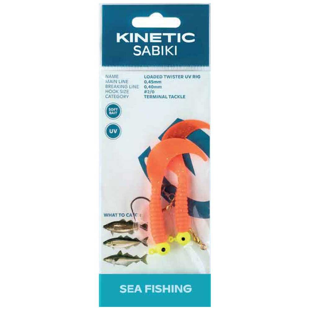 

Оснастки Kinetic Sabiki Loaded Twister UV, прозрачный