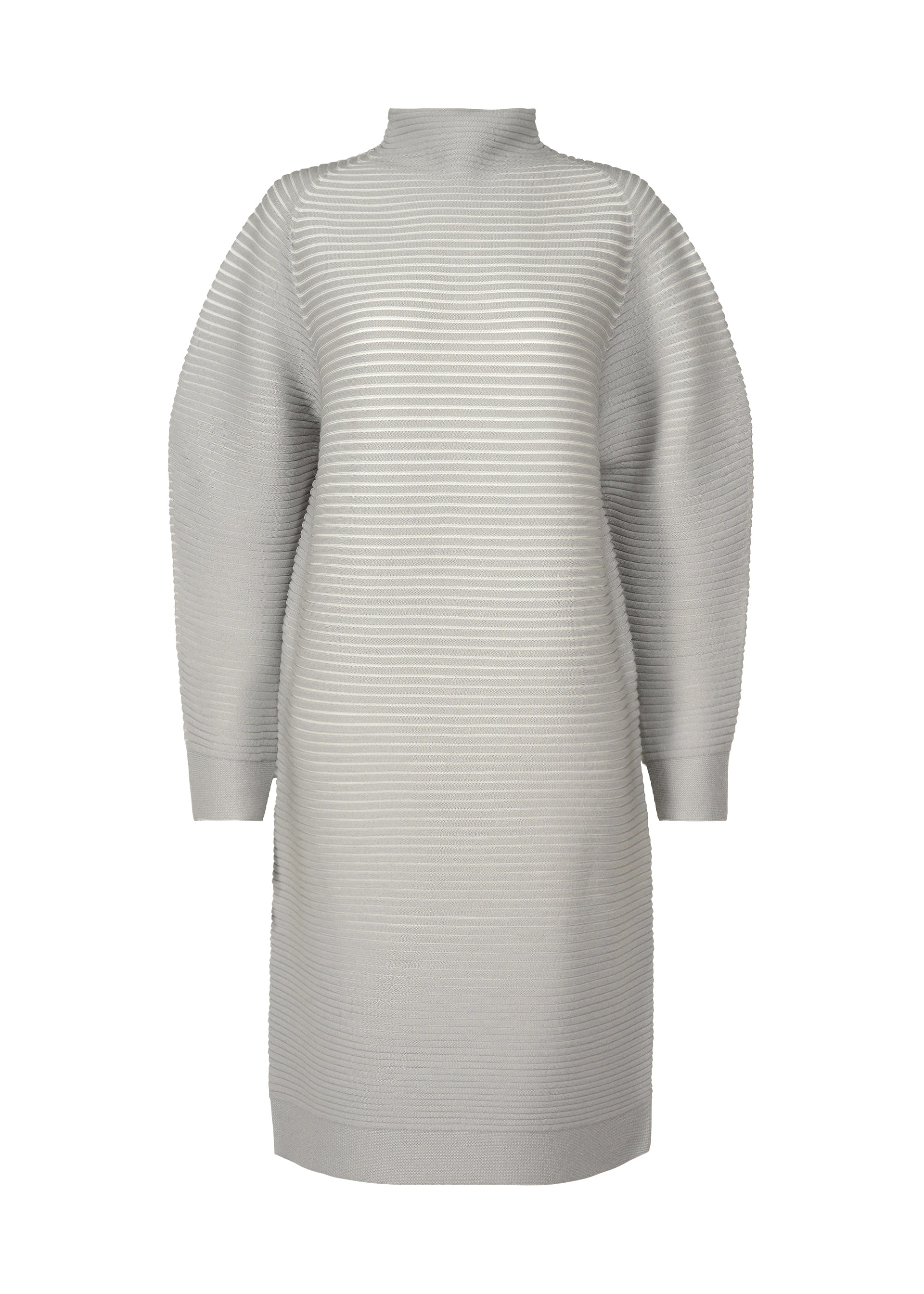 

Платье circle knit Issey Miyake, серый