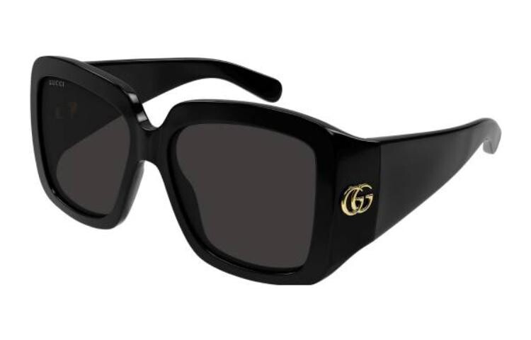 

Очки солнцезащитные мужские Gucci Gg Square, черный