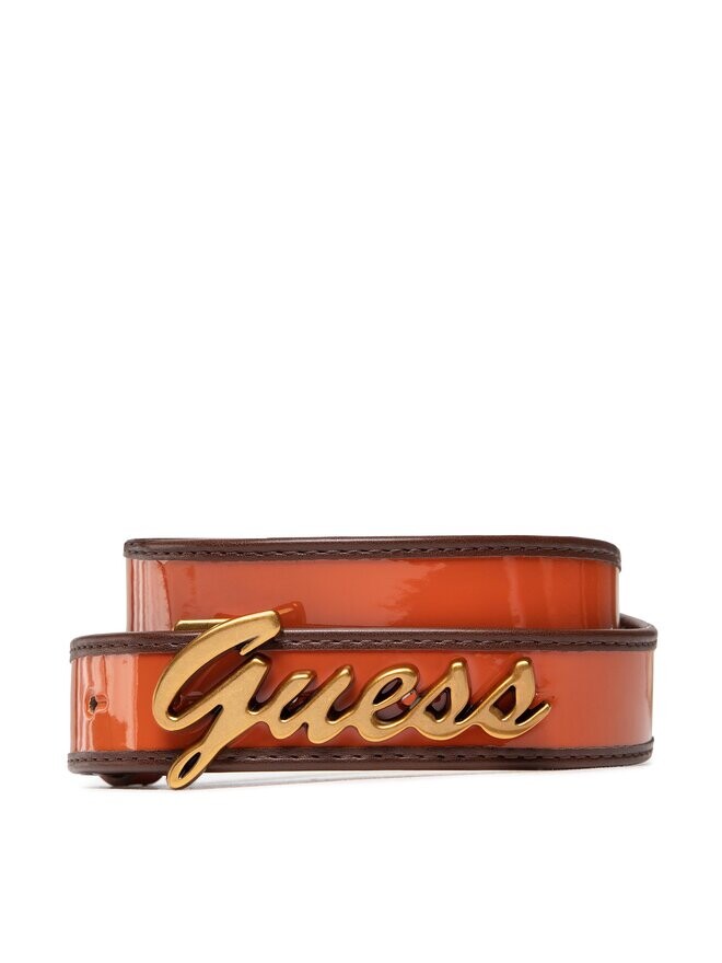 

Ремень Guess, оранжевый