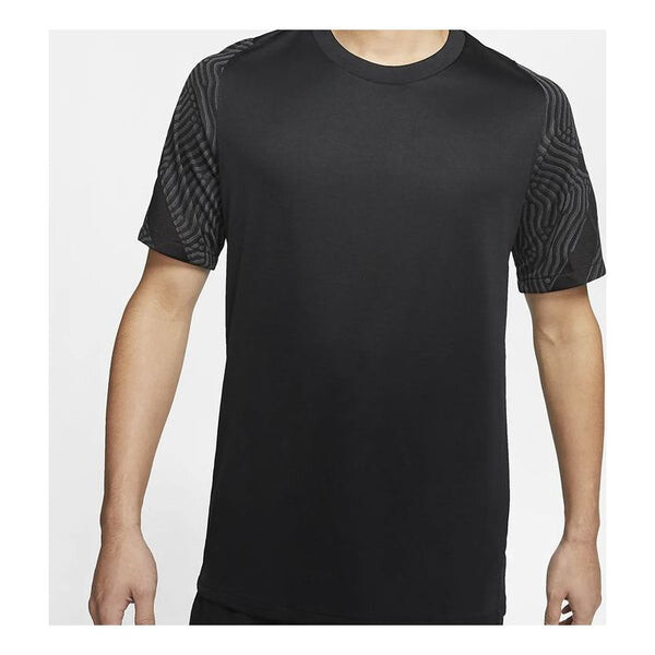 

Футболка strike training t-shirt 'black' Nike, черный