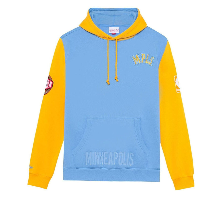

Худи Mitchell & Ness x NBA HWC Night Fleece Hoodie 'Minneapolis Lakers', синий