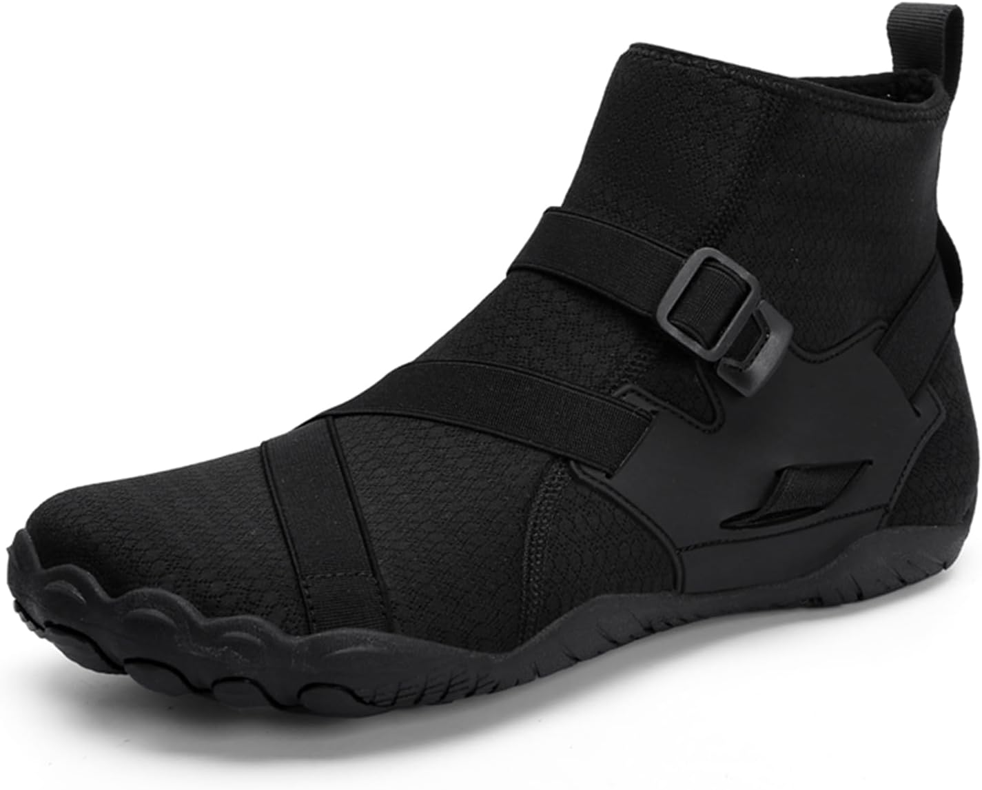 

Мужские и женские водные кроссовки UMANPOO, слипоны без носка, для плавания, пляжа, бега, прогулок, походов, велоспорта, с нескользящей подошвой, высокие, черный