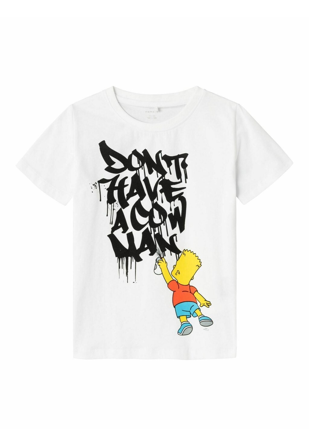 

Футболка с принтом SIMPSONS Name it, белый