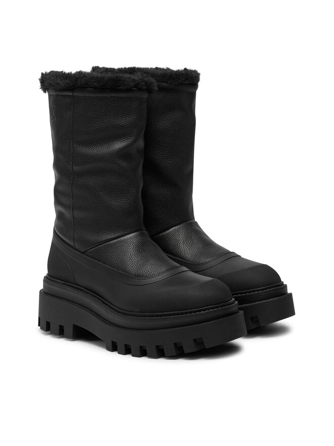 Зимние ботинки Calvin Klein Jeans Botas de nieve Flatform Chelsea Boot Padded YW0YW01558, черный — фото 2