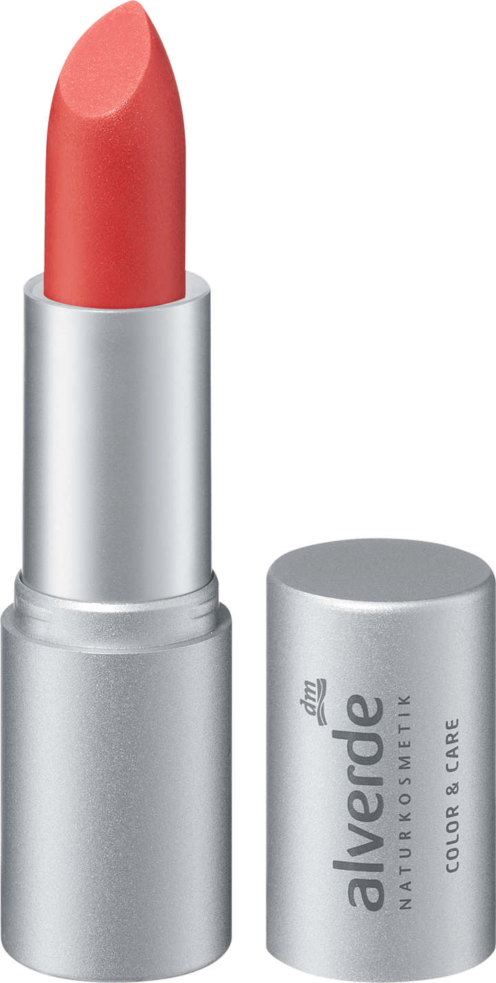 

Губная помада alverde NATURKOSMETIK Lippenstift Color & Care 46 Coral Red, 4,5 g