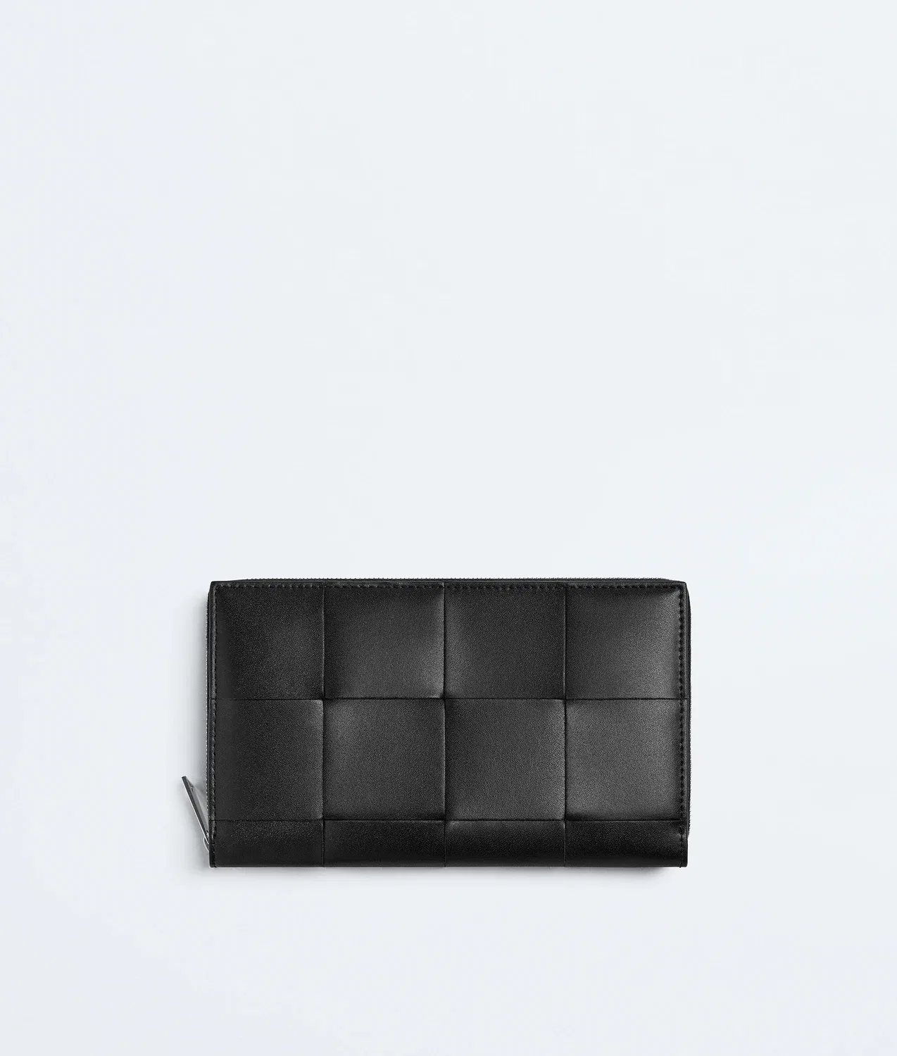 Cassette Zip Around Wallet BOTTEGA VENETA, черный