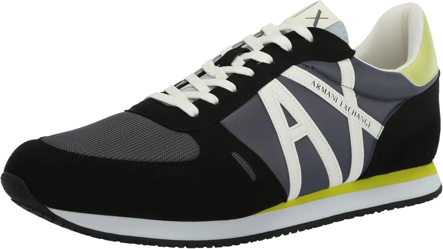 Мужские кроссовки Rio от Armani Exchange, черный/желтый/серый