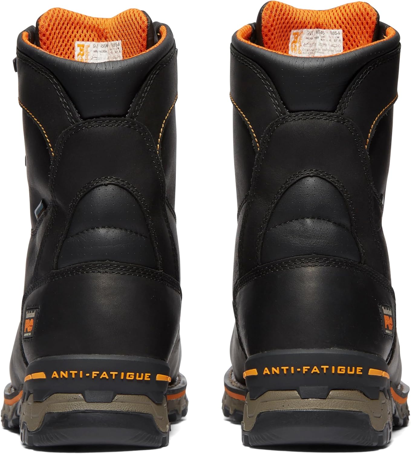 Timberland PRO мужские промышленные ботинки Boondock 8" с композитным мыском, устойчивые к проколам и водонепроницаемые, Black — фото 3