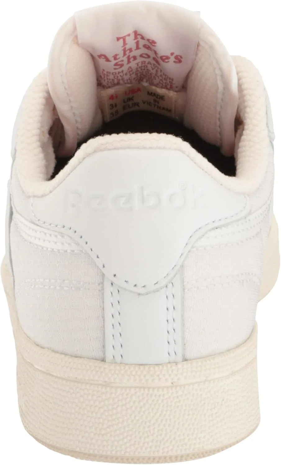 Кроссовки Reebok Unisex Club C 85 VintageSneaker, White Chalk Stucco — фото 3