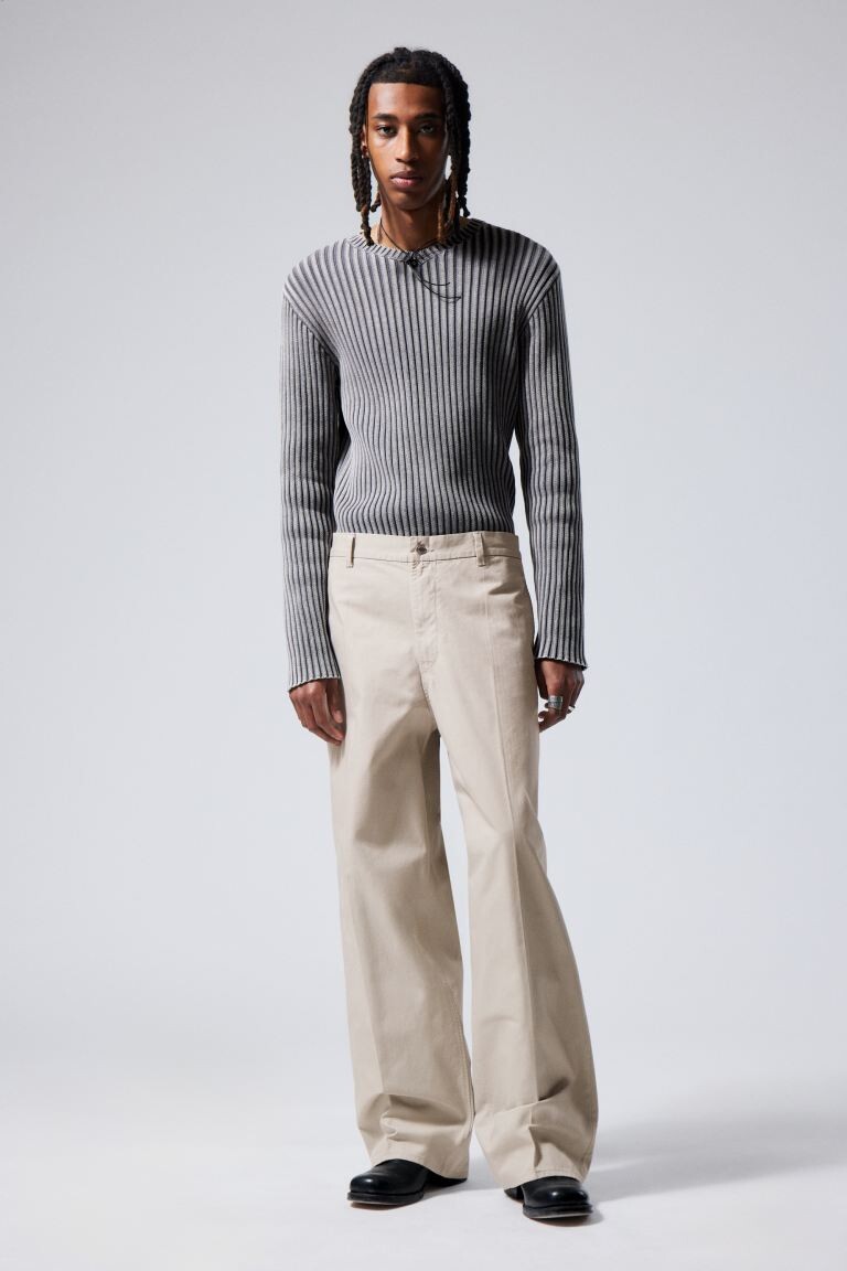 

Широкие брюки астро Weekday, серый