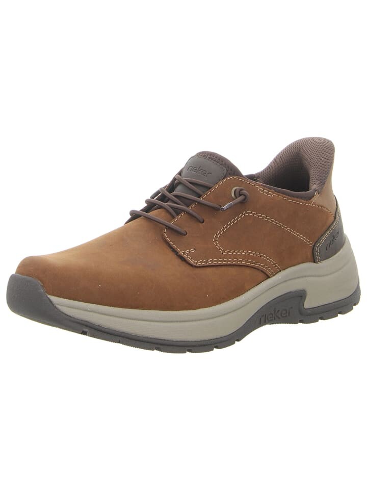 

Тапочки rieker Schnürschuhe, коричневый