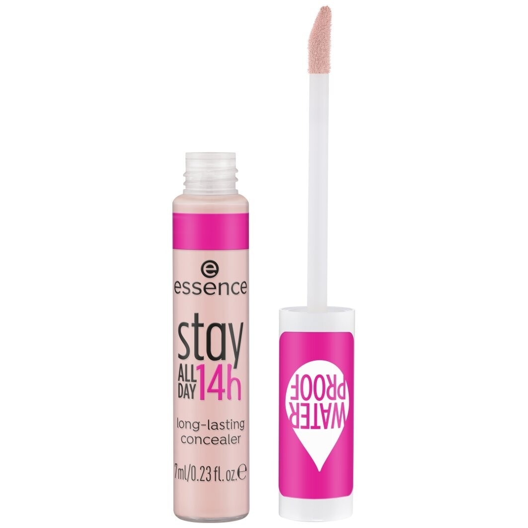 

Корректор stay all day 14h long-lasting concealer Essence, nr. 20 - light rose, объем 7 мл