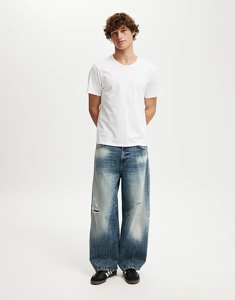 

Джинсы-баллоны Cotton On Baggy насыщенного синего цвета Cotton On